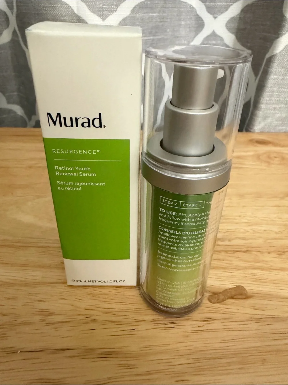 Murad Retinol Youth Renewal Serum 1.0 oz New